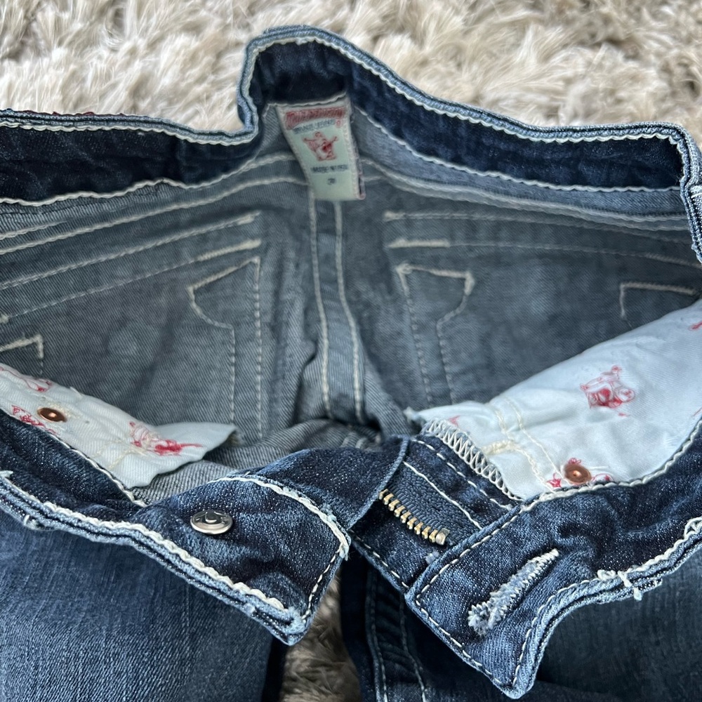 True Religion Low Rise Straight Jeans – Size 24 - Picture 12 of 13